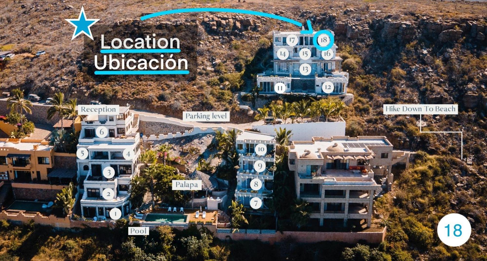 Villas La Mar - Adults 15 Plus Тодос-Сантос Номер фото