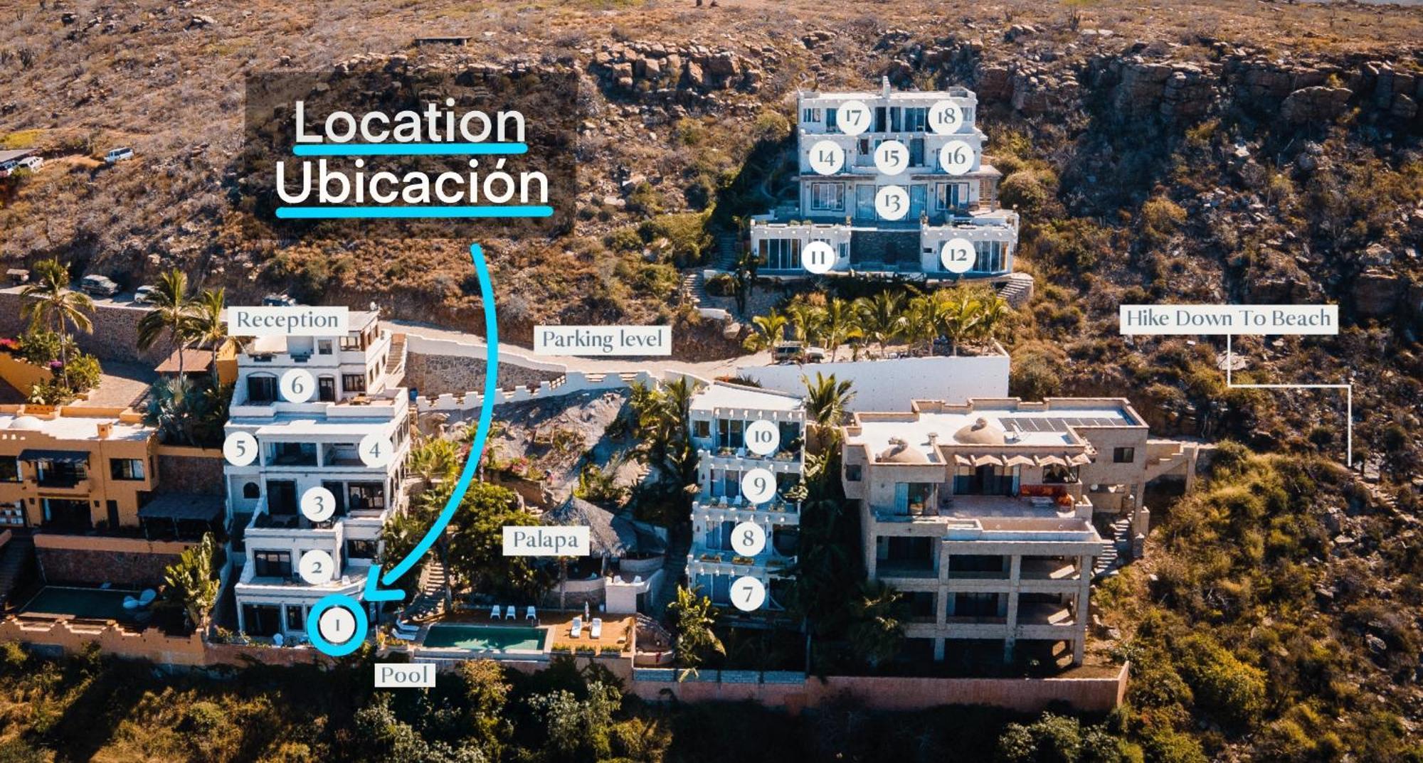 Villas La Mar - Adults 15 Plus Тодос-Сантос Номер фото