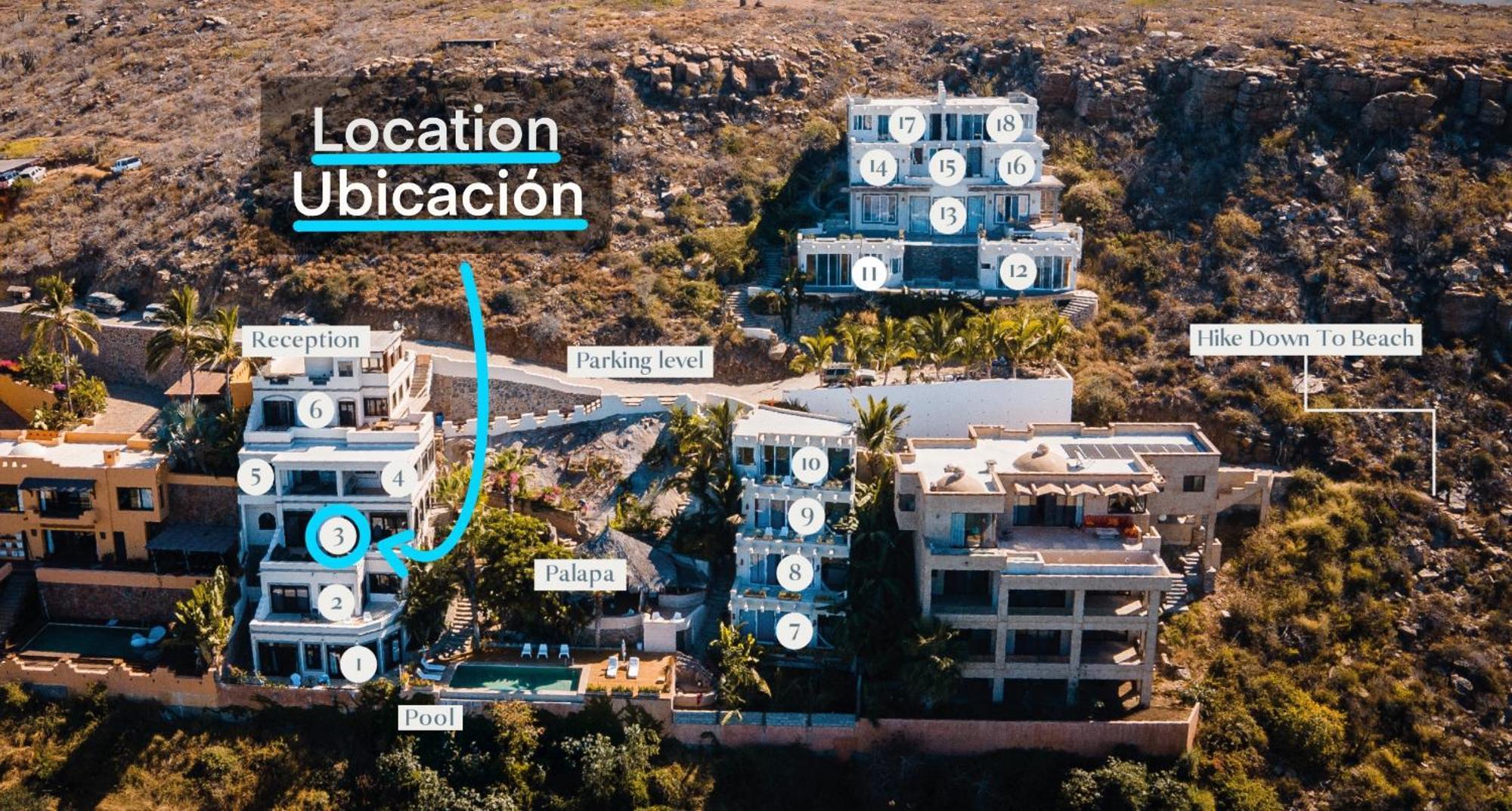 Villas La Mar - Adults 15 Plus Тодос-Сантос Номер фото